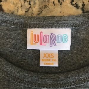 XXS LuLaRoez 3/4 sleeve shirt